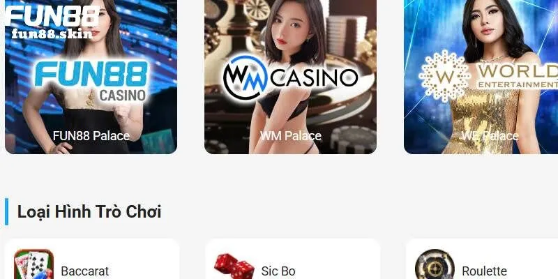 Casino Fun88 - Sòng bạc đầy lôi cuốn